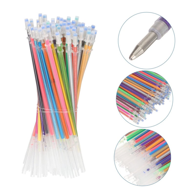 Multi Color Gel Pen Refills 84Pcs Smooth Writing for Home Office School Use - Image 3