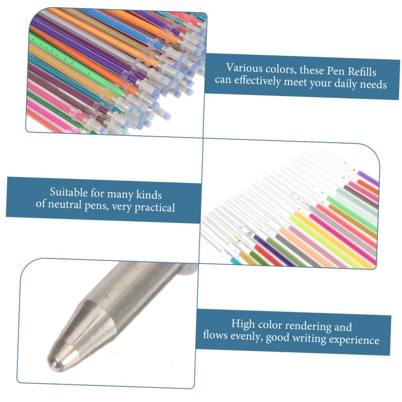Multi Color Gel Pen Refills 84Pcs Smooth Writing for Home Office School Use - Image 5