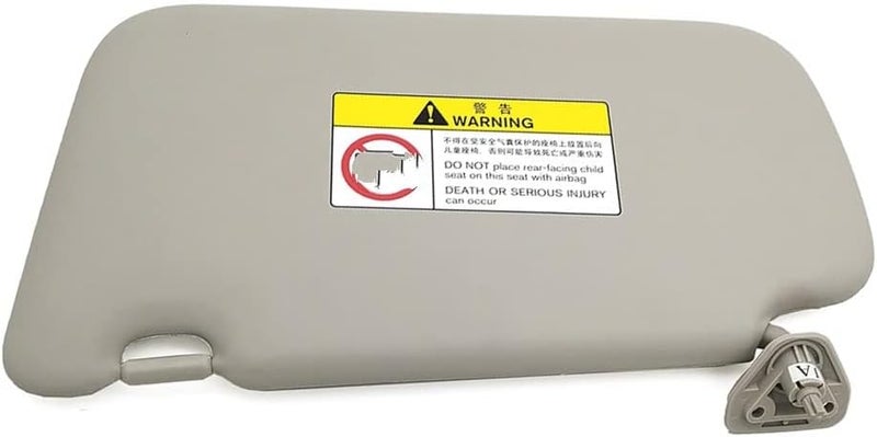 QASULER Car Sun Visor with Mirror for Nissan Tiida - Image 3