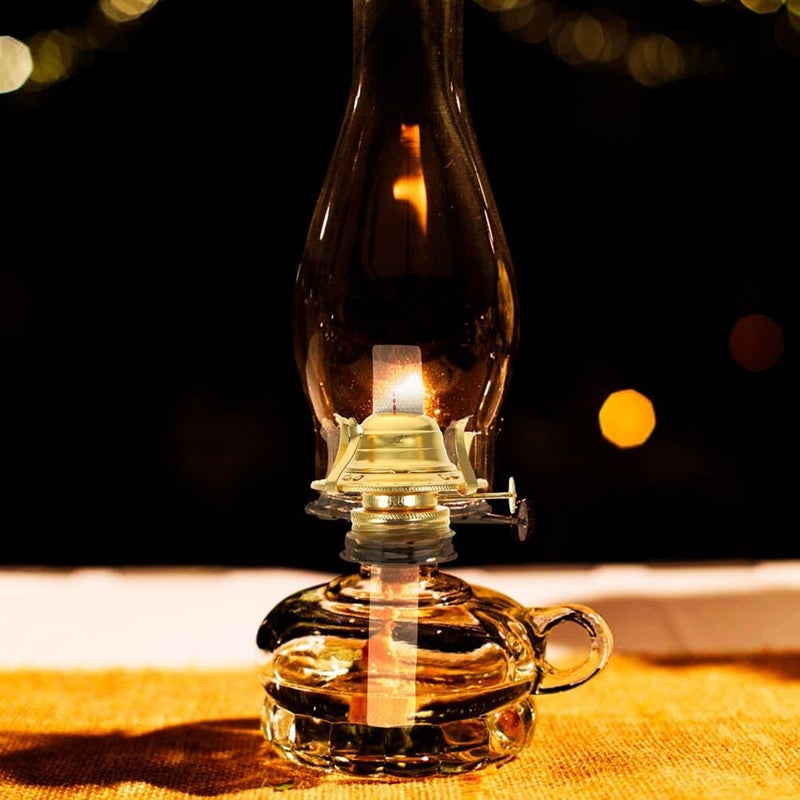 VOSAREA 2pcs Retro Kerosene Lamp Burner Brightness Holder for Oil Lamps Fit for Wick for Indoor and Outdoor Use - Image 2