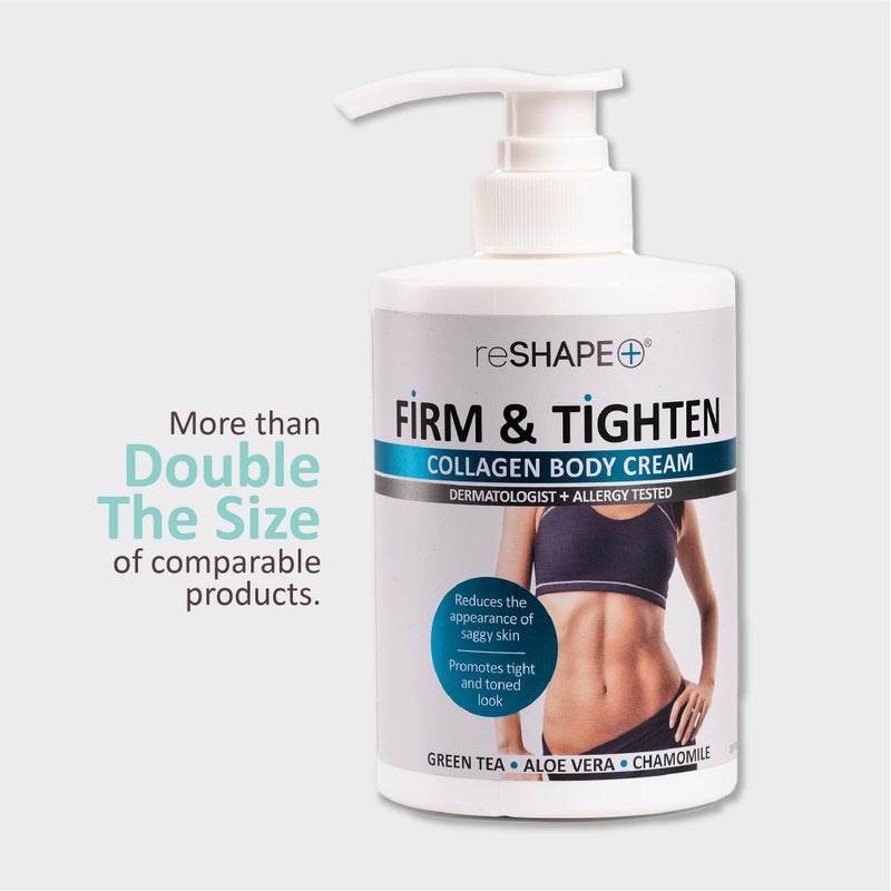 Reshape+ Collagen Cream Skin Care Face Lotion & Body Lotion For Dry Skin | Skin Tightening Cream Collagen Firming Lotion Body Moisturizer Lifts, Firms, & Tightens For Younger Looking Skin, 15 Fl Oz - Image 5