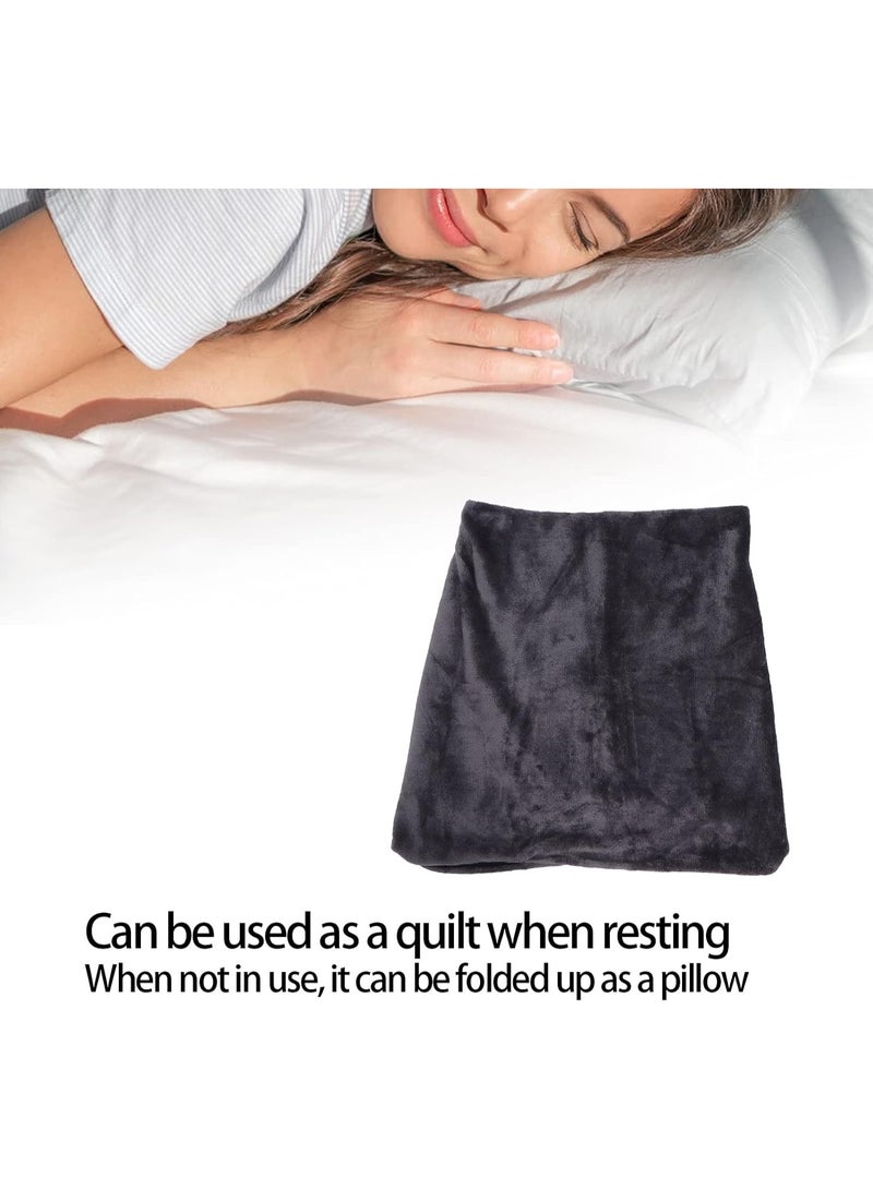 USB Electric Heating Blanket – Soft Heated Wrap for Office Use, Portable Heating Shawl for Shoulders & Upper Body - Image 2