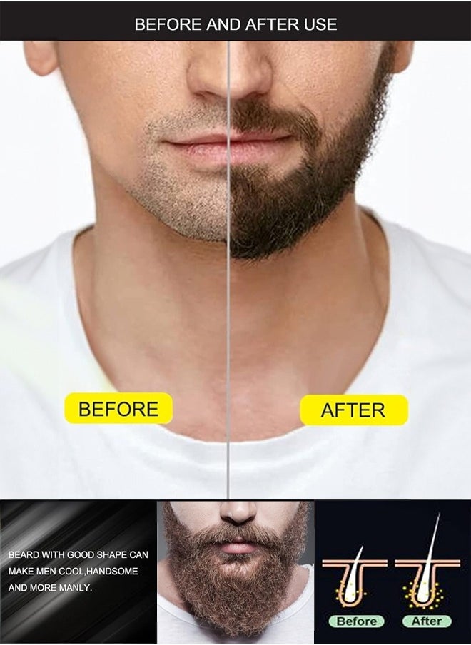 MELAO - MELAO Shaving Cream Beard Wax Beard Cream Moisturizing Nourishing Care Beard Wax Shaping - Image 1