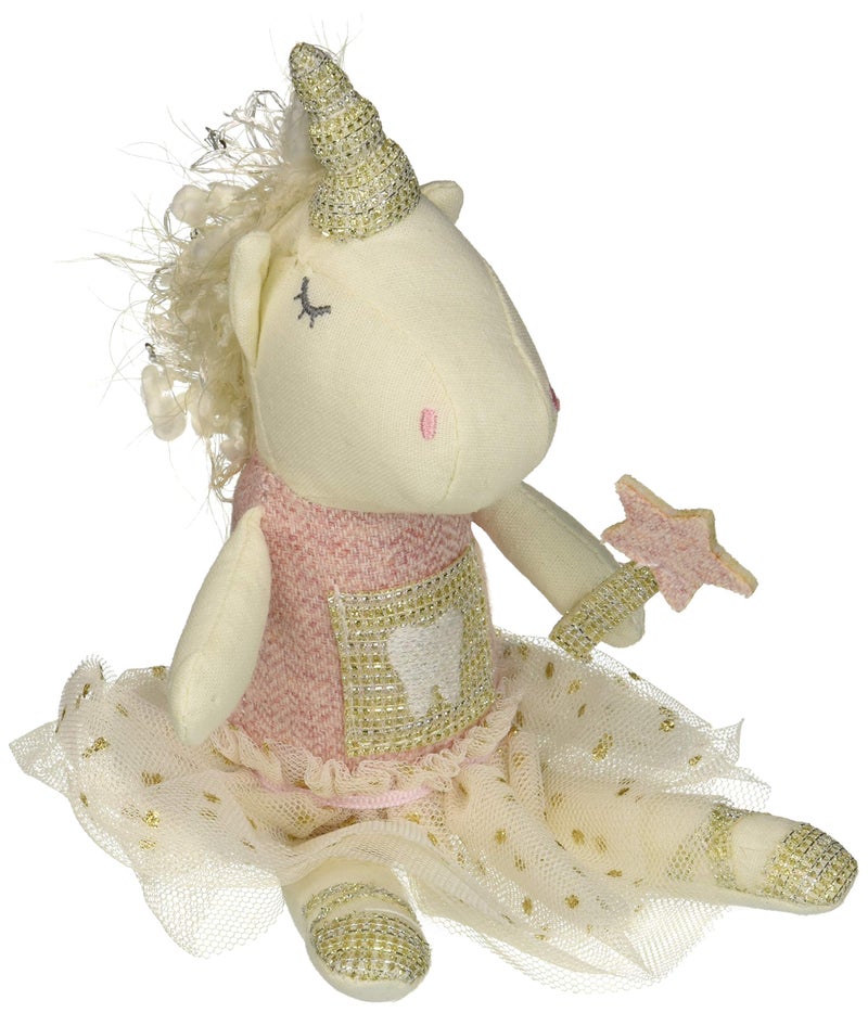 Mud Pie Unicorn Tooth Fairy Pink One Size