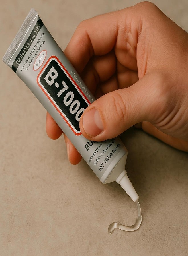 Vemlons B-7000 (50ML / 1.68 fl. oz) Multi-Purpose Adhesive Glue – Ideal for Crystal Crafts, Jewelry, Beads, Clothing, Shoes, Fabrics, Screen Repair, Metal, Stone & Glass - Image 3