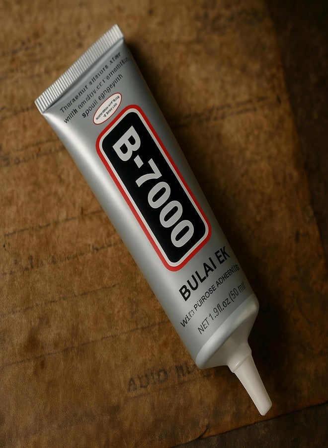 Vemlons B-7000 (50ML / 1.68 fl. oz) Multi-Purpose Adhesive Glue – Ideal for Crystal Crafts, Jewelry, Beads, Clothing, Shoes, Fabrics, Screen Repair, Metal, Stone & Glass - Image 4