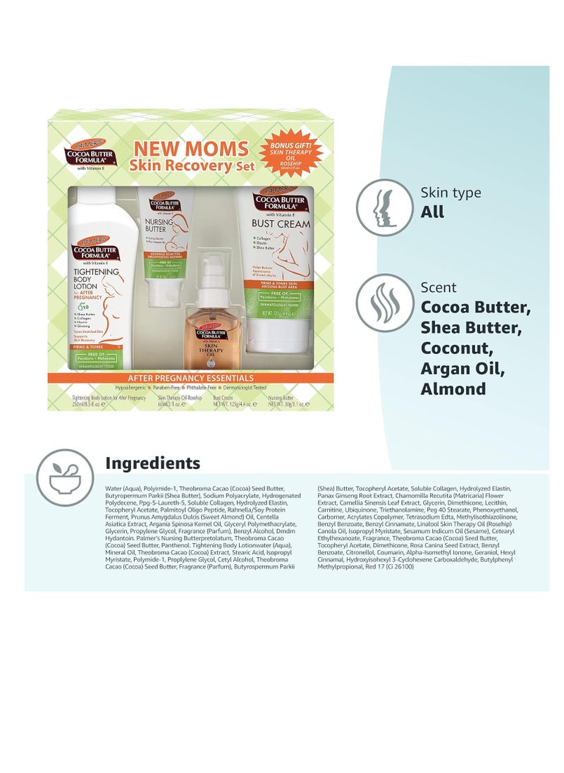 Palmer's Cocoa Butter Formula New Moms Skin Recovery Set (Set of 4)
