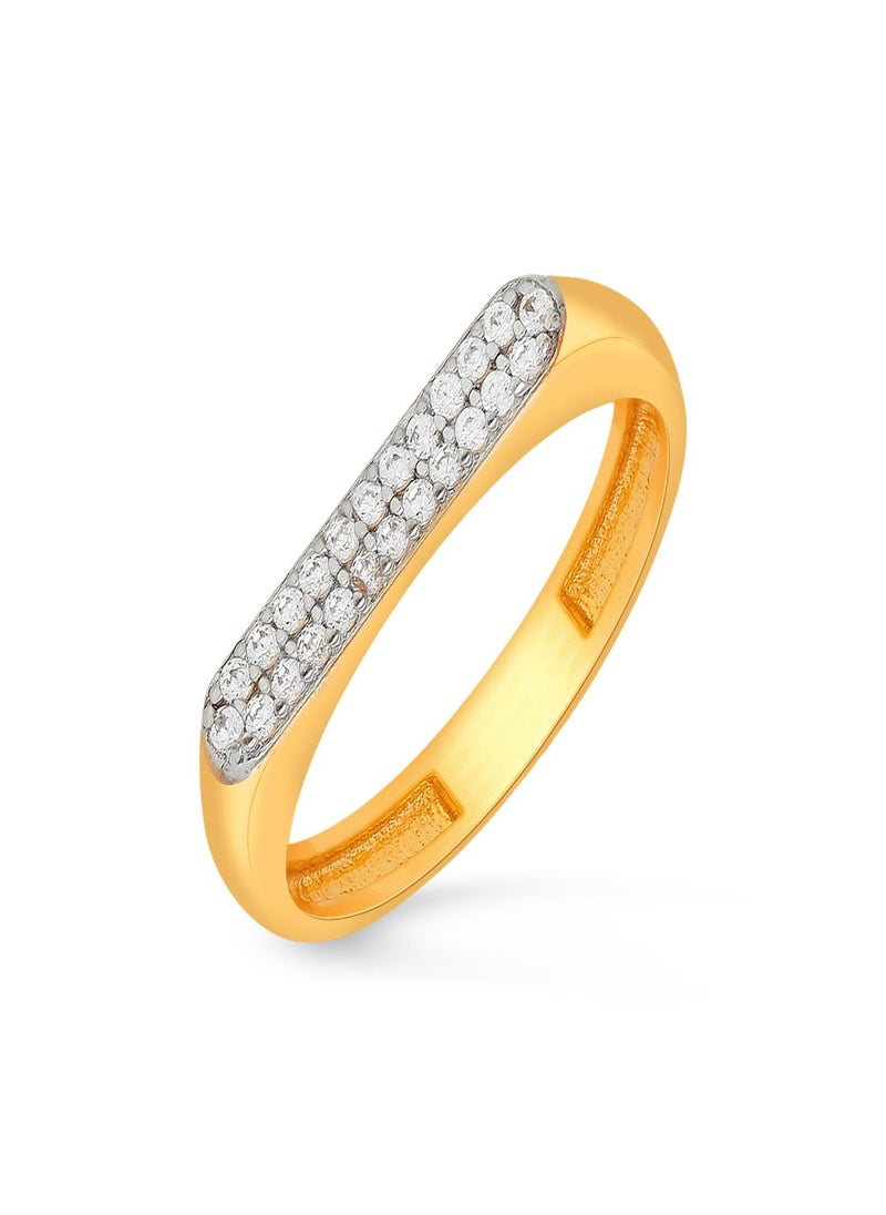 Malabar Gold and Diamonds 22k 916 Purity Malabar Gold Ring FRRN186Y12  - Image 1