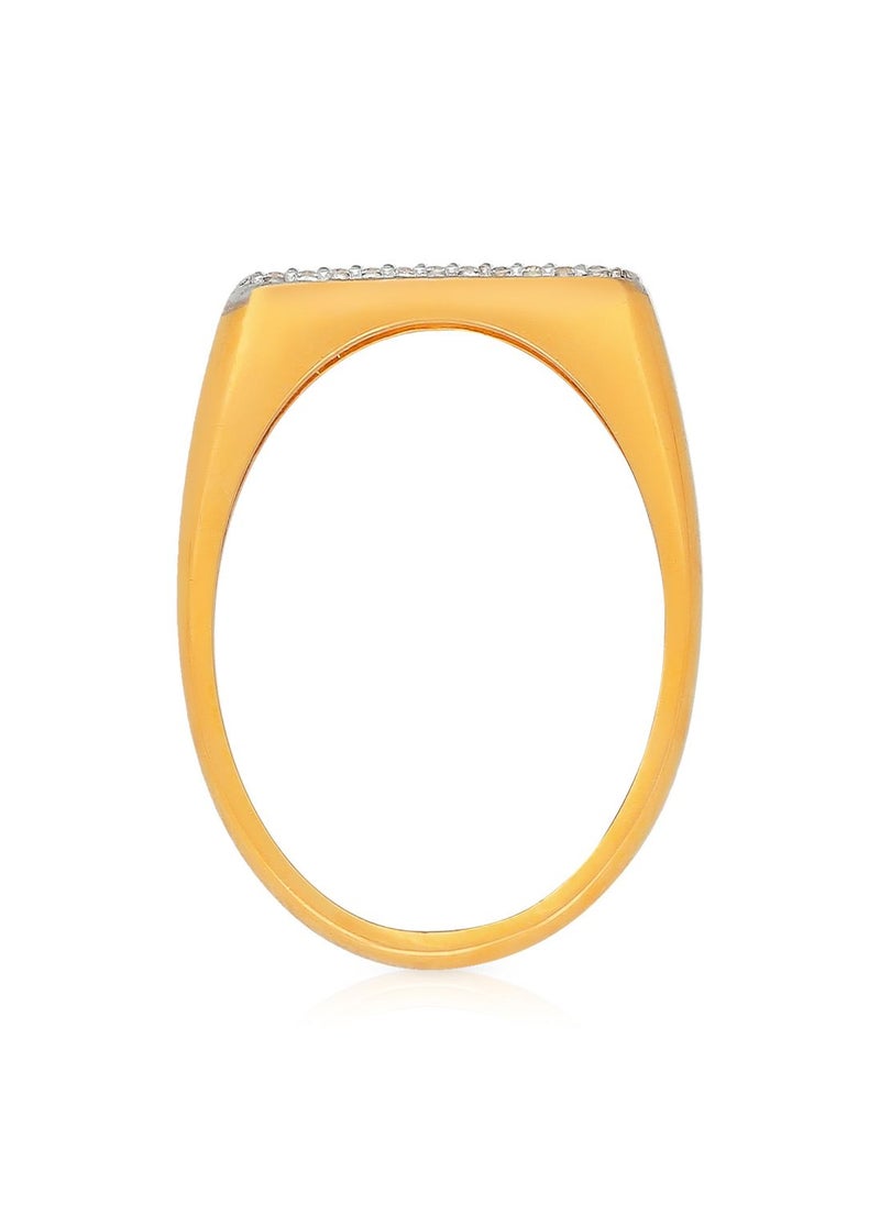 Malabar Gold and Diamonds 22k 916 Purity Malabar Gold Ring FRRN186Y12  - Image 3