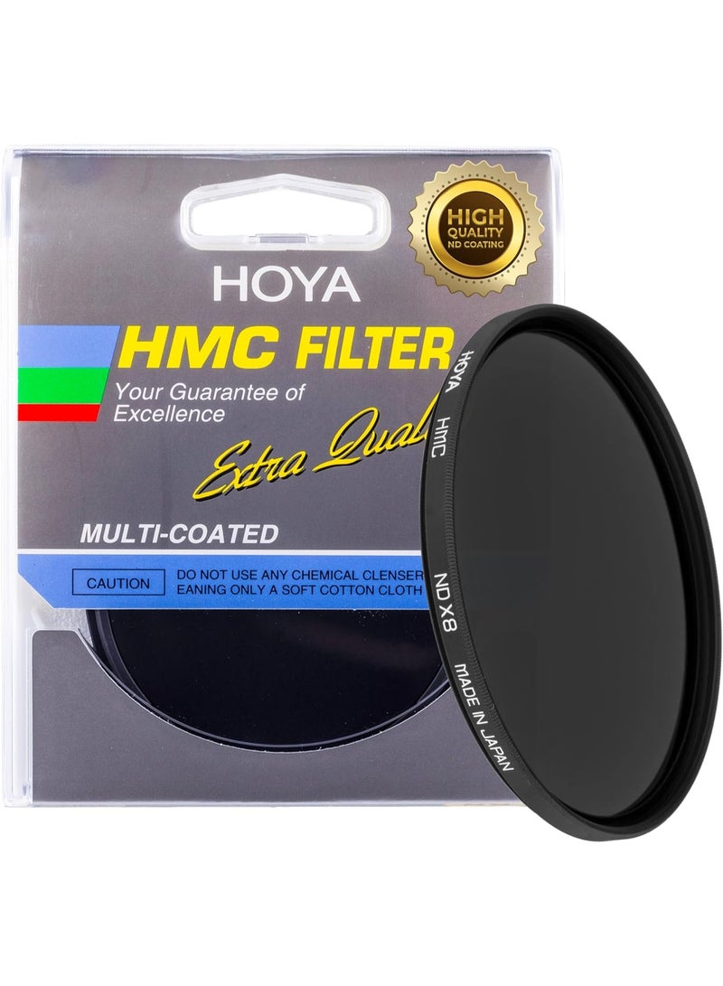Hoya ND8X Screw-in Neutral Density Camera Lens Filter â€“ 77mm ND filter â€“ 3-Stop Light Reduction â€“ Multi-Coated â€“ Control Shutter Speed & Depth - Ideal for Waterfalls, Clouds & Bright Light Photography