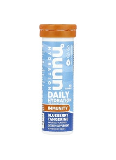 Nuun Nuun, Hydration, Immunity, Blueberry Tangerine, 10 Effervescent Tablets  - Image 1