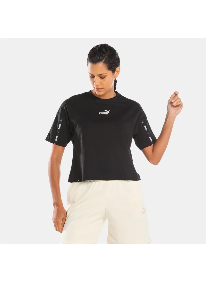 PUMA Women's Power Tape Cropped T-Shirt