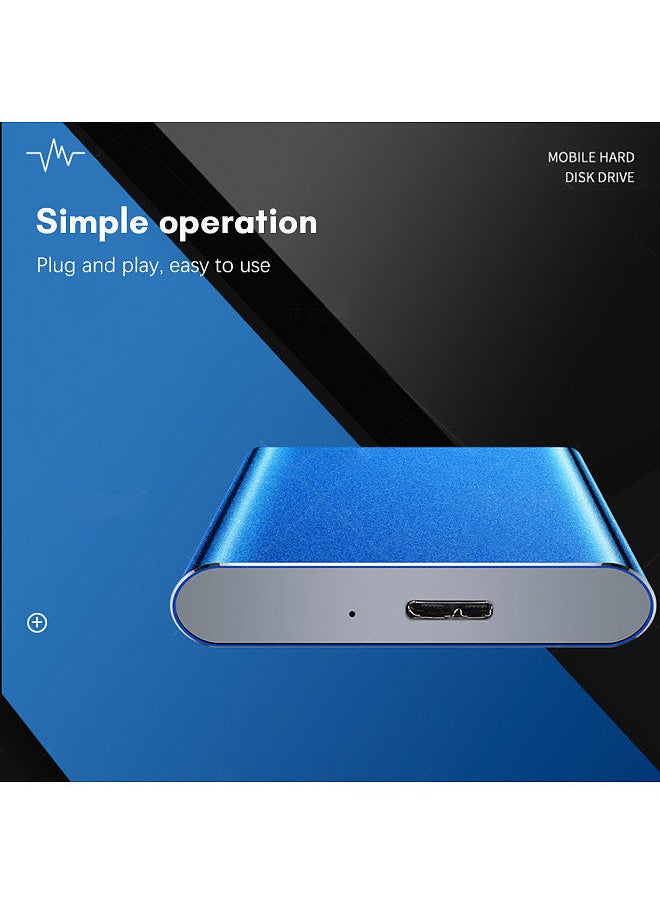 Generic 1TB USB3.0 High-speed Portable Hard Disk 2.5 inch SATA Mobile Hard Drive High-speed Transmission for PC Laptop Blue  - Image 4