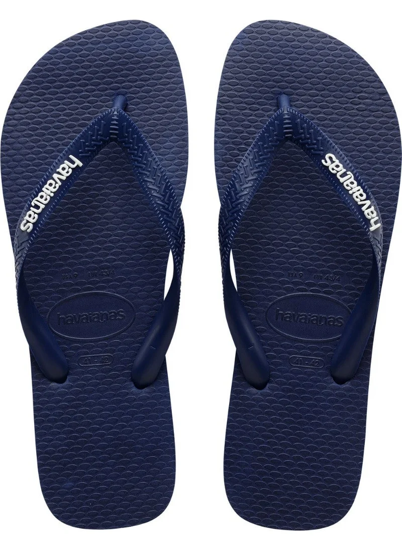 havaianas Logo Filete Unisex Navy Blue Slippers