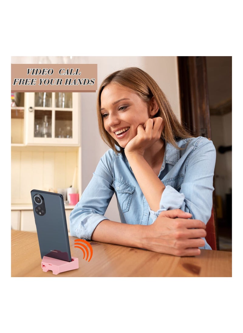 Y&D Sound Amplifier Cell Phone Holder Stand Portable Mini Bluetooth Speaker Practical Tool Base Mobile with Gifts for Family Girl Boy Friend  - Image 4