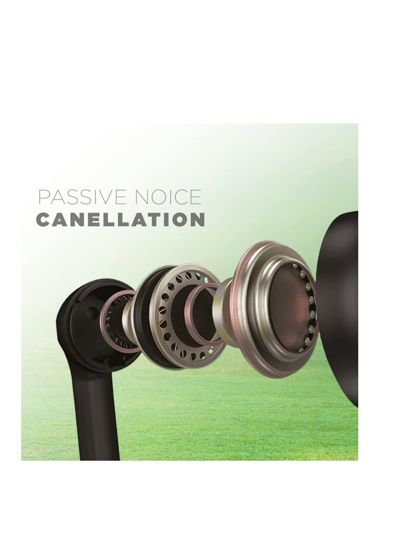 لاند مارك SEASON PLUS Cricket Ball Theme True Wireless Earbuds مع 30 ساعة وقت تشغيل سماعة رأس بخاصية البلوتوث أحمر LM-BH133 - Image 3