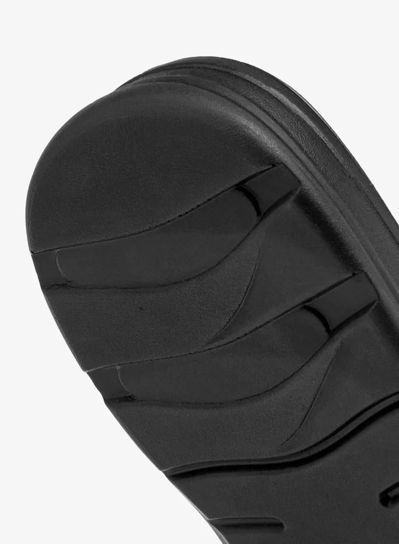 LBL by Shoexpress BLACK Men Cross Strap Arabic Sandals for Men | Best Price UAE
