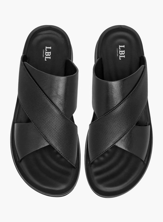 LBL by Shoexpress Men Cross Strap Arabic Sandals - Image 1