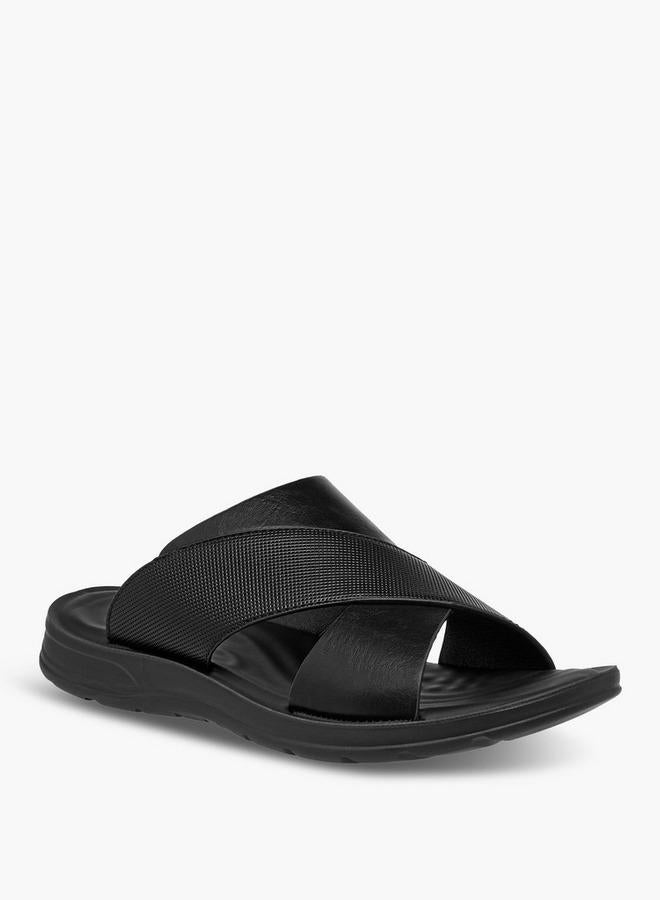 LBL by Shoexpress Men Cross Strap Arabic Sandals - Image 2