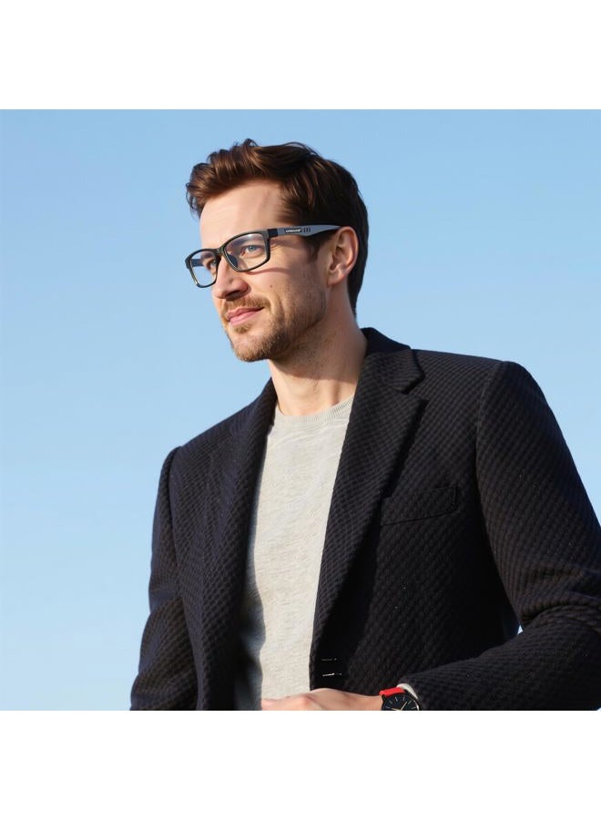 CARA OPTICAL CARA Progressive Reading Glasses for Men Multifocus TR90 Readers, Superior Lightweight Blue Light Blocking Eyeglasses 2 Pack(Black+Blue, +3.50) - Image 2