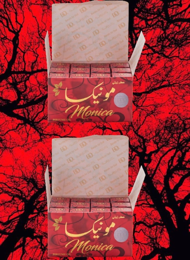 بانافع 24 قطع عطر مونيكا زيتي 3 مل - Image 1