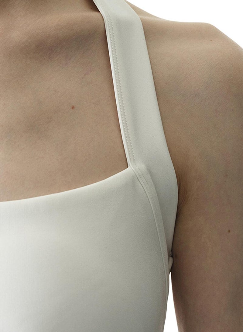 Penti Women's Easy-Care Sports Cloud Halter Neck Top - White - Image 3
