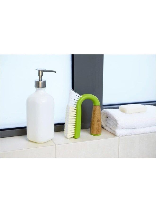 Full Circle Full Circle Grunge Buster Grout & Tile Scrub Brush, Green  - Image 2