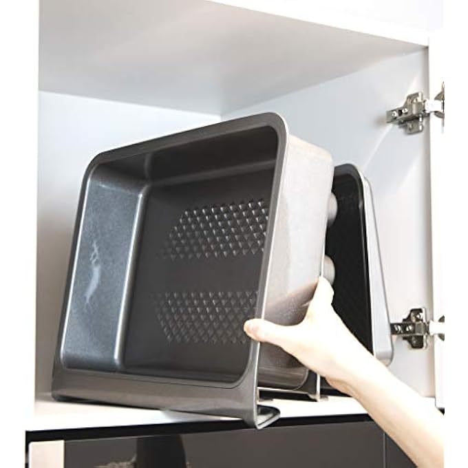 ماستر كلاس مقلاة تحميص سمارت ستاك غير لاصقة كبيرة الحجم بسعة 77 لترًا، مقاس 41 سم × 32 سم × 8 سم - Image 3