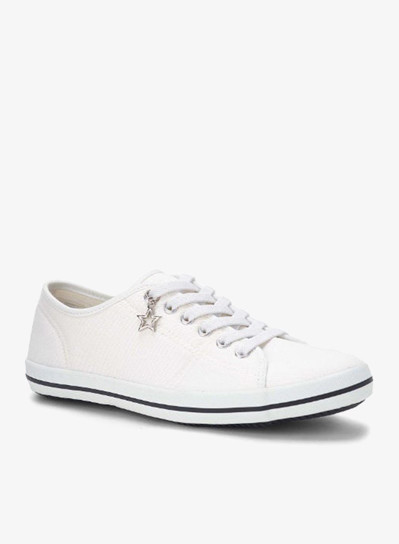 Bata Casual Flat Lace Up Sneakers - Image 2