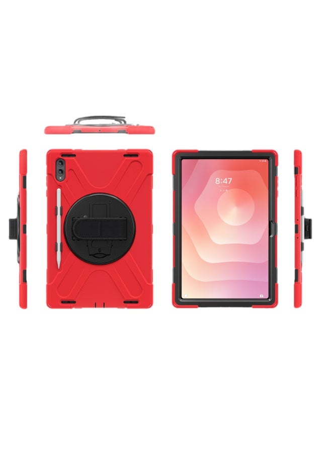 عام غطاء لسامسونج جالاكسي تاب S11 الترا 2025، غلاف مقاوم للصدمات مع حامل دوار 360 درجة وحزام يد/قلم لغطاء جالاكسي تاب S11 الترا. - Image 5