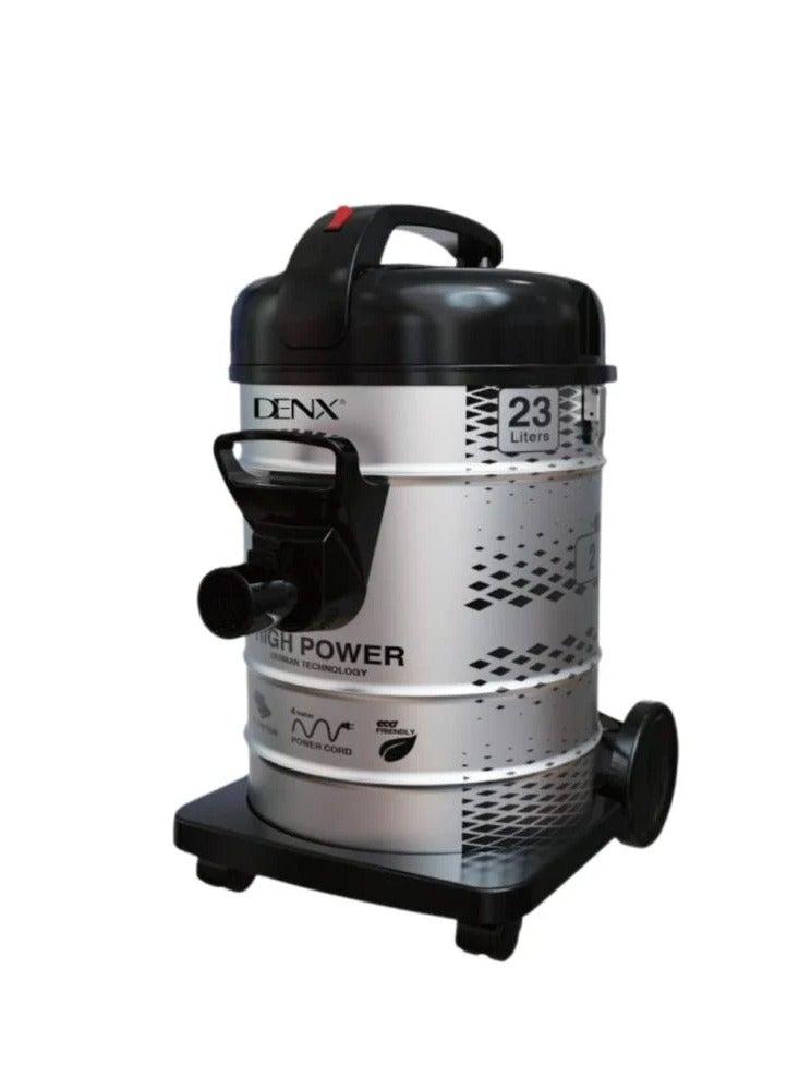 Denx 2200W vacuum cleaner with 23L capacity for dry cleaning - Image 1