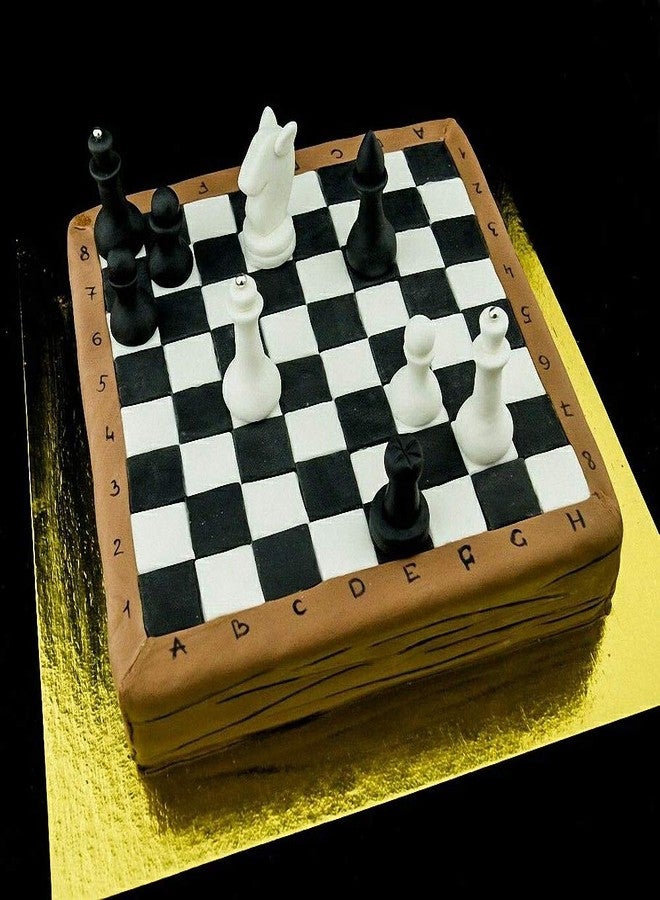 Fewo Set of 6 3D International Chess Piece Chocolate Candy Mold Kit, Chess Silicone Cake Cupcake Fondant Decorating Tool, Beeswax Candle Soap Crayon Melt Epoxy Resin Casting Mould - Image 5