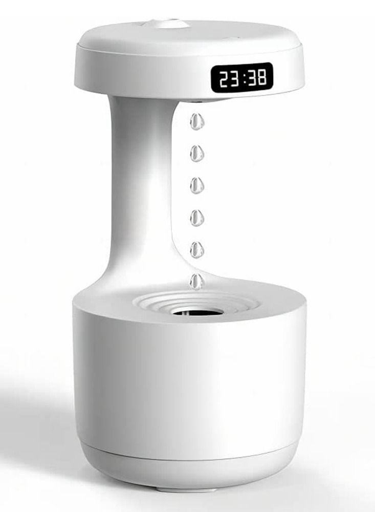 Cool Baby 800ML Air Humidifier Home Anti-Gravity Water Droplets Ultrasonic Cool Mist Maker Fogger with LED Display Office Bedroom Desktop - Image 1