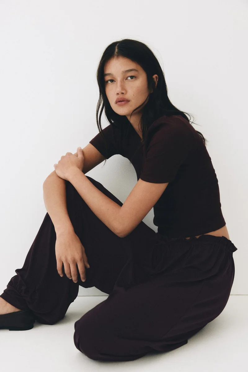 H&M Jersey balloon trousers