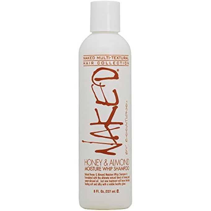 Naked by Essations HONEY/ALMOND MOISTURE WHIP SHAMPOO, 8 OUNCE