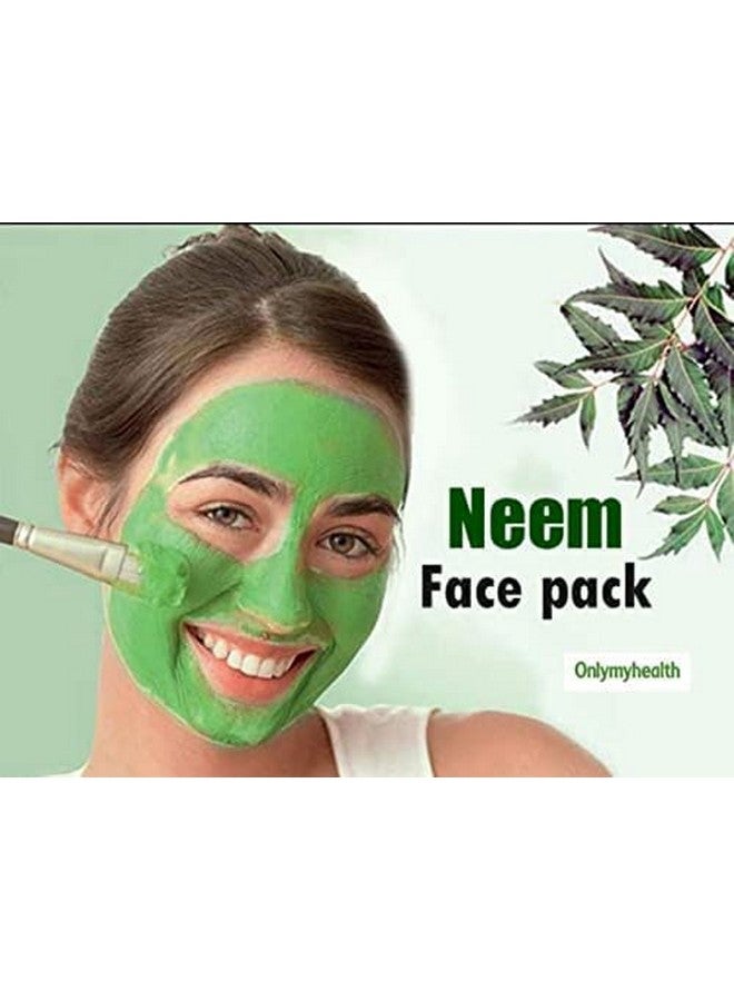 P. N. STORE™ Organic Neem Powder Face Pack for Acne & Pimples Clear and Beautiful Skin and Healthy Hair Pure & Natural, 100 GM Per Pack (Pack of 2) - Image 2