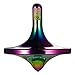 CHEETOP Stainless Steel Spinning Top Premium Exquisite Perfect Balance Well Made Metal Desk EDC Little Fidget Toy Spin Long Time Over 6 Minutes Great Value ColorfulMedium Diameter 29mm - Image 2