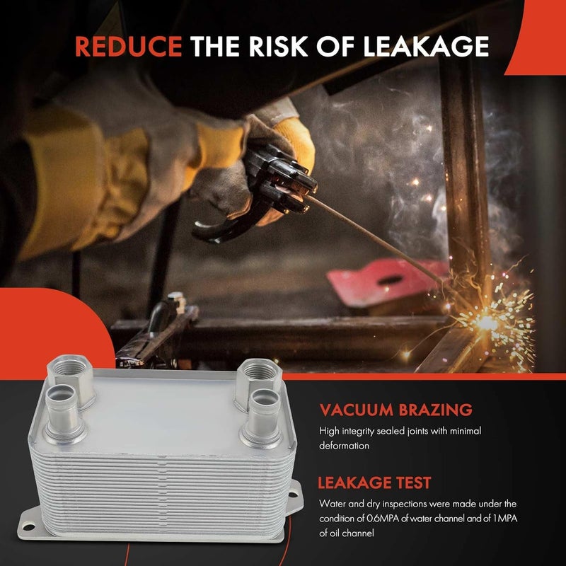 A-Premium Oil Cooler for John Deere Backhoe Series - Image 5