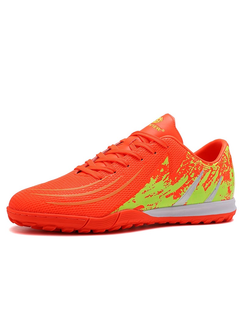 Sky View Boys Girls Soccer Cleats IC/IN sole Indoor Soccer Football Shoes Artificial Firm Ground Athletic Outdoor Lightweight Training Flexible Durable Comfortable  Breathable  - Image 1