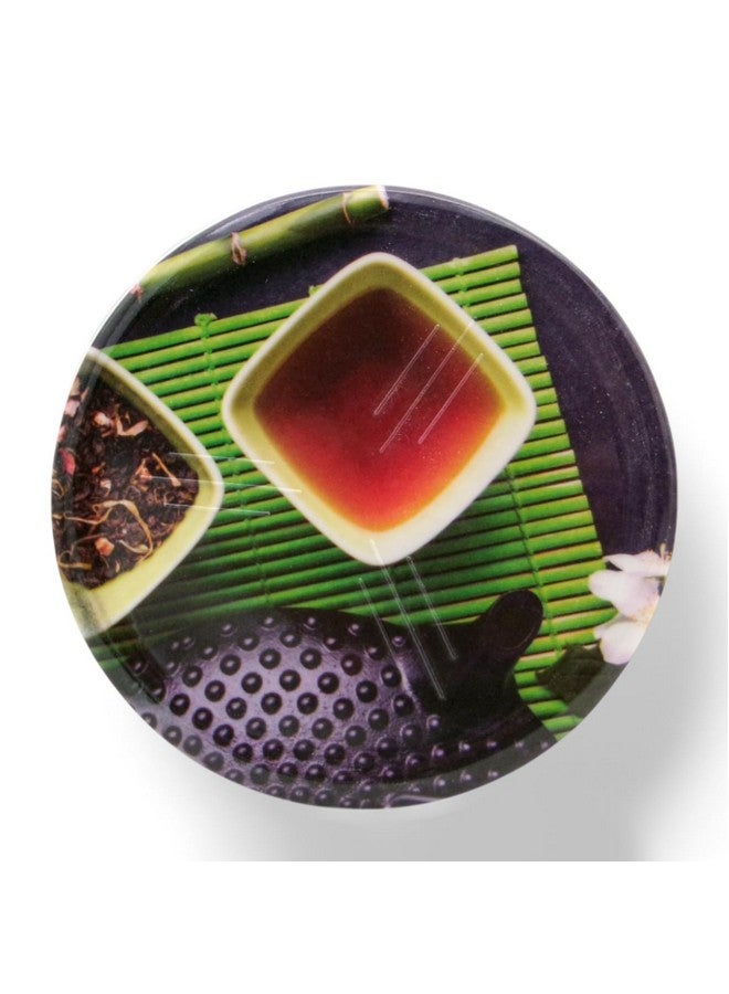 Superware | Food Grade Melamine | Coaster Set - Tea Cup (8 Pcs.) | Serveware, Tableware, Stain Free, Glazed Finish - Image 5