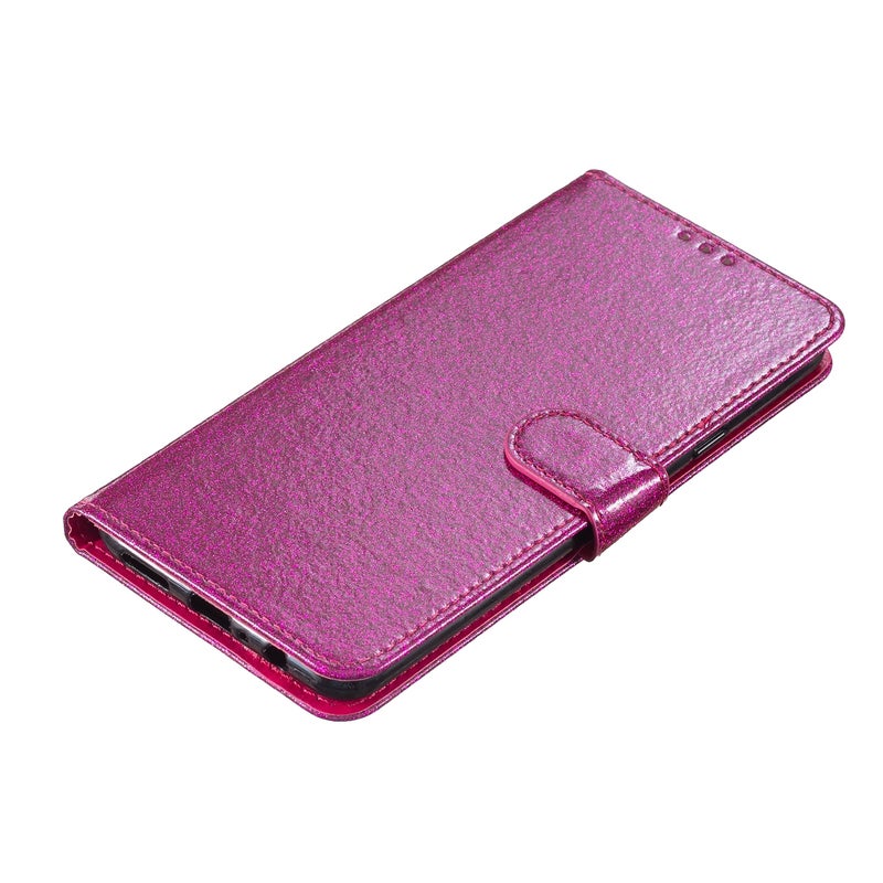 HuHa Case Cover For Honor 200 Lite Global Glitter Powder Flip Leather Phone Case(Rose Red) - Image 5