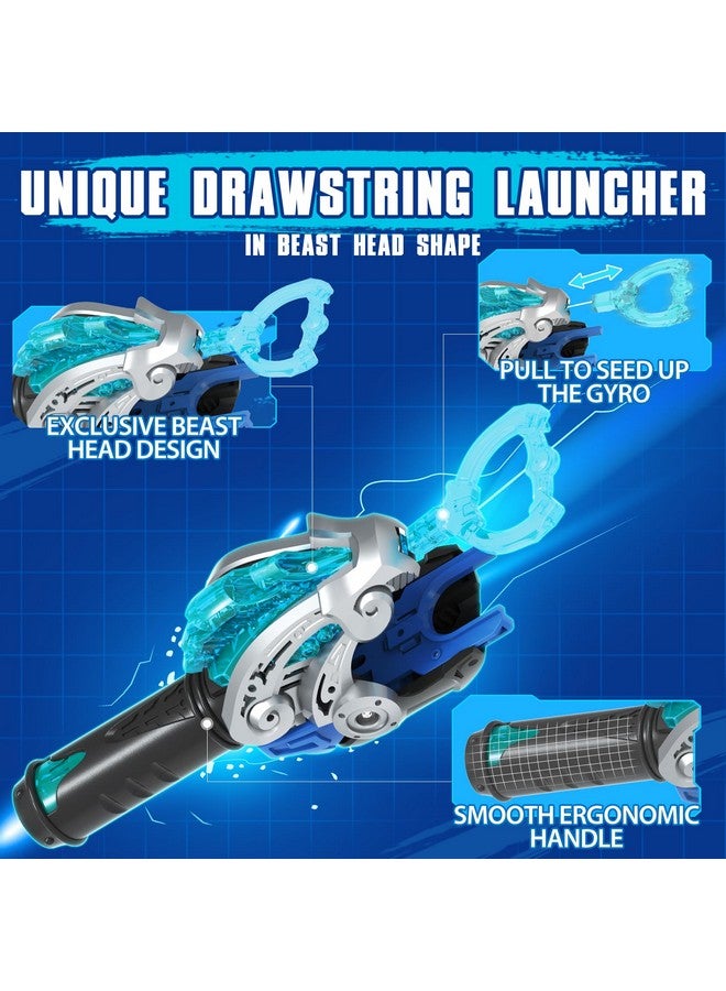 INFINITY NADO Battling Toys, Battle Set with Spinning Top & String Launcher, Metal Brust Gyro Kids Gifts for Boys and Girls Age 5+ (Dragon) - Image 3