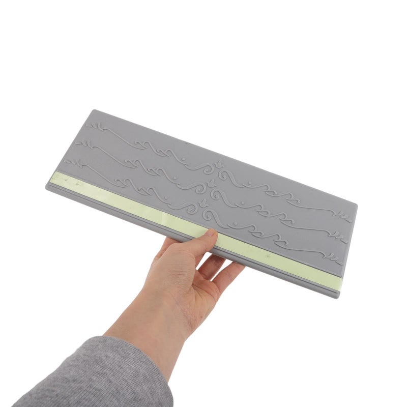 Sweeping Robot Ramp Plastic Threshold Ramp 11.7 X 4.1 Inch Heavy Duty Entrance Doorway Transition Mat Climbing Step Slope for Scooters Wheelchair 24.90 X 12.70 X 5.00 CM Gray - Image 5