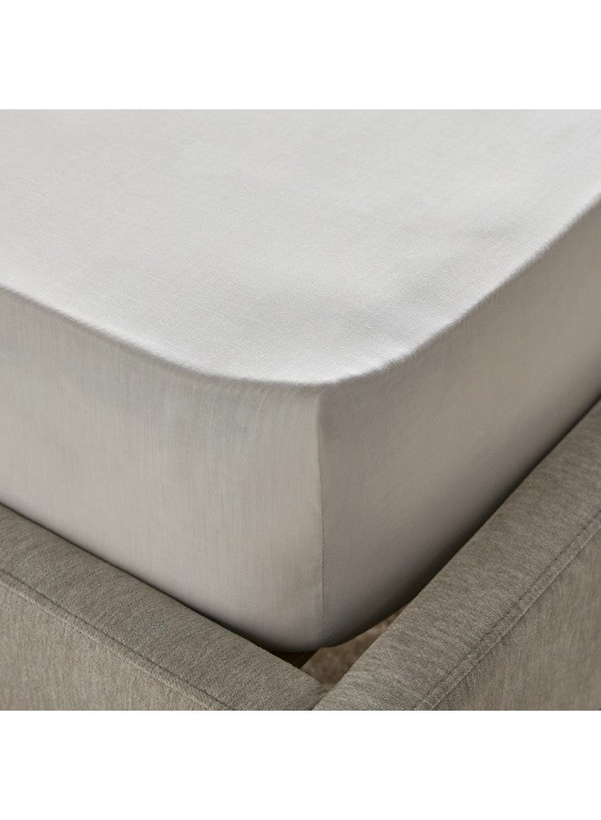 Home Box Bristol Polycotton Double Fitted Sheet 200 x 25 x 140 cm - Image 4