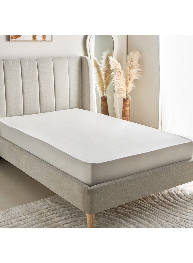 Home Box Bristol Polycotton Double Fitted Sheet 200 x 25 x 140 cm - Image 2