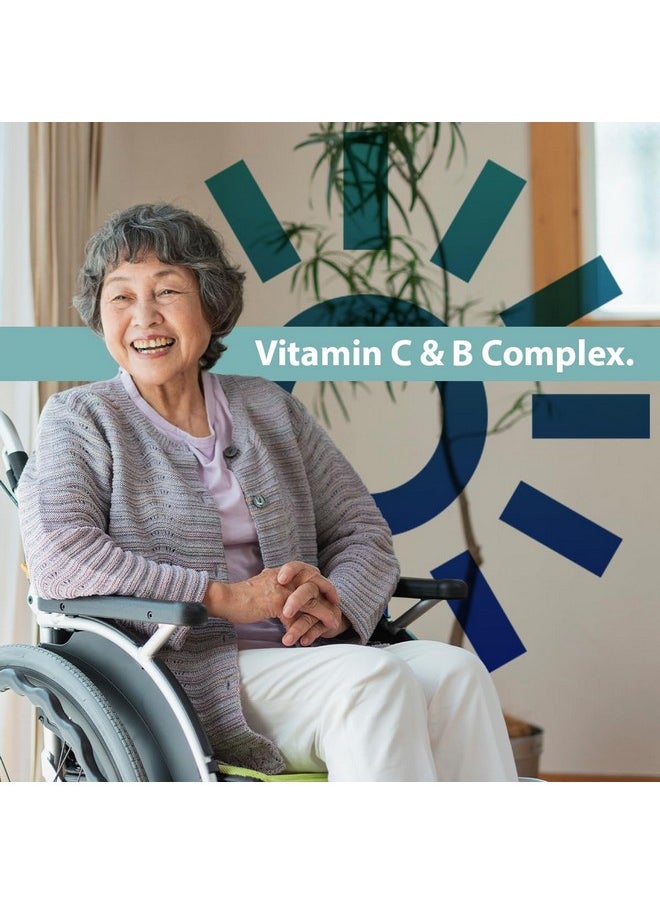 GeriCare - GeriCare Nephro Vitamin C & B Complex Tablets, Nutritional Supplement 100 Count (Pack of 2) - Image 1