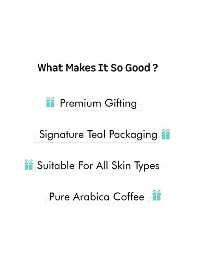 MCaffeine مجموعة هدايا للعناية بالبشرة بالشاي الأخضر للنساء والرجال؛ مجموعة للعناية بالوجه تحتوي على منتجات فيتامين سي للعناية بالوجه للحصول على بشرة متوهجة بشكل طبيعي؛ صندوق هدايا مثالي للجنسين لجميع المناسبات؛ عبوة هدايا مكونة من 4 قطع - Image 5