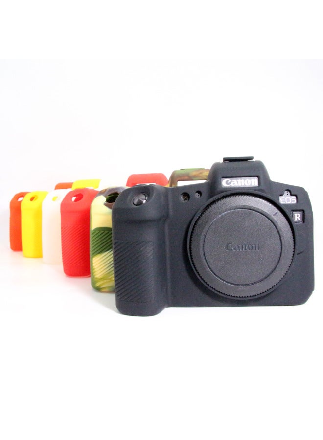 Camera Protective Cover Silicone Cover For Canon EOS-R Micro Single Digital Camera Special Silicone Cover-Color:Red  - Image 2