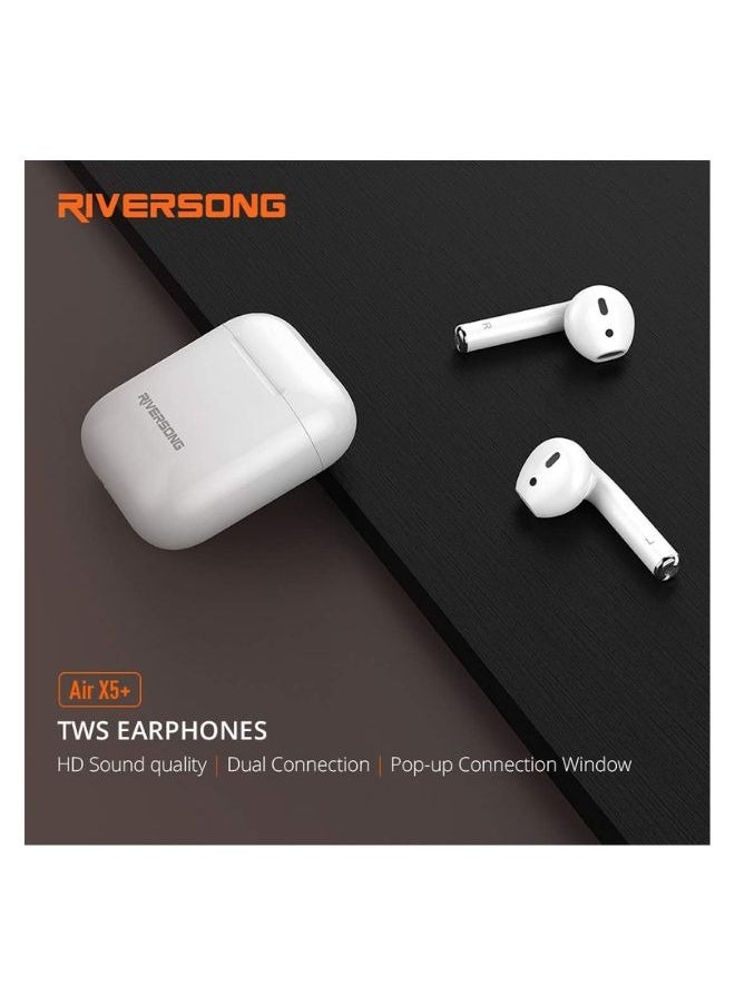 RIVERSONG Riversong X5+ Air Earbuds White  - Image 2