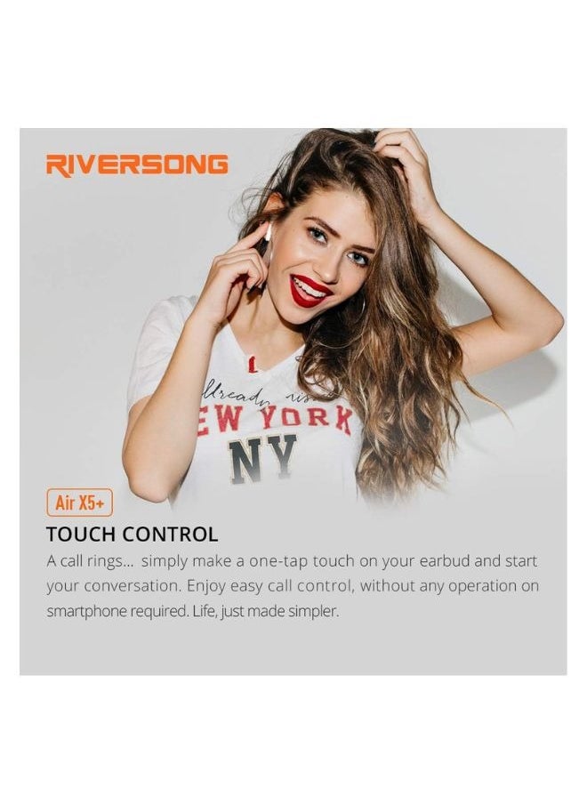 RIVERSONG Riversong X5+ Air Earbuds White  - Image 5